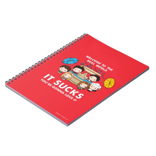 FRIENDS™ | Willkommen im Real World Chibi Notizblock (Linke Seite)