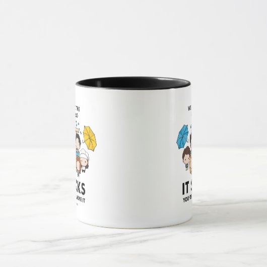 FRIENDS™ | Willkommen im Real World Chibi Tasse (Zentrum)