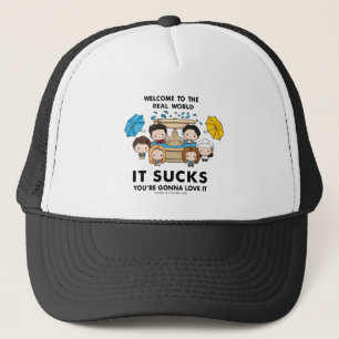 FRIENDS™ Willkommen im Real World Chibi Truckerkappe