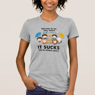 FRIENDS™ Willkommen in der realen Welt Chibi T-Shirt