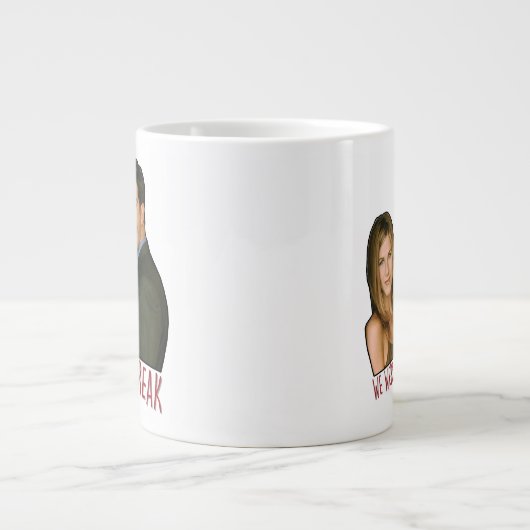 FRIENDS™ | Wir waren in einer Pause Jumbo-Tasse (Vorderseite)