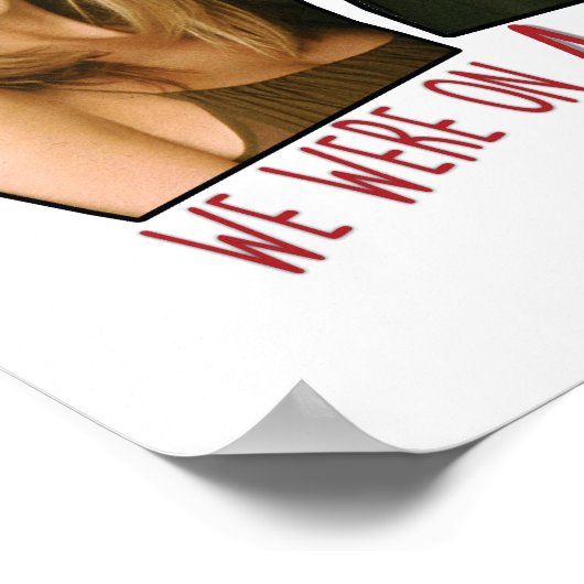 FRIENDS™ | Wir waren in einer Pause Poster (Ecke)