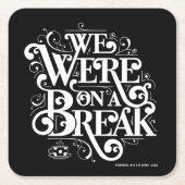 FRIENDS™ | Wir waren in einer Pause Rechteckiger Pappuntersetzer (Vorderseite)