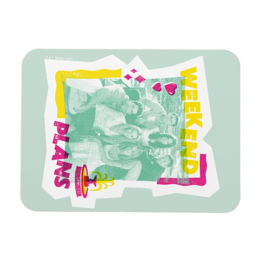 FRIENDS™ | Wochenendpläne Magnet (Horizontal)