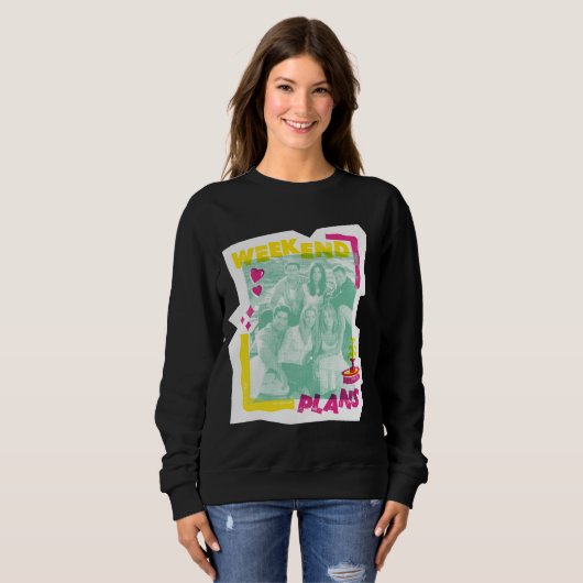 FRIENDS™ | Wochenendpläne Sweatshirt (Vorne ganz)