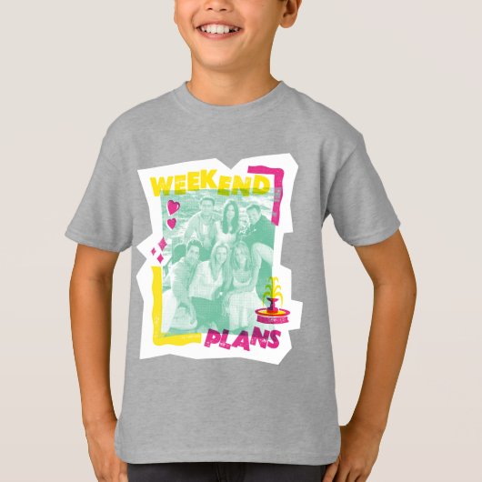 FRIENDS™ | Wochenendpläne T-Shirt (Vorderseite)