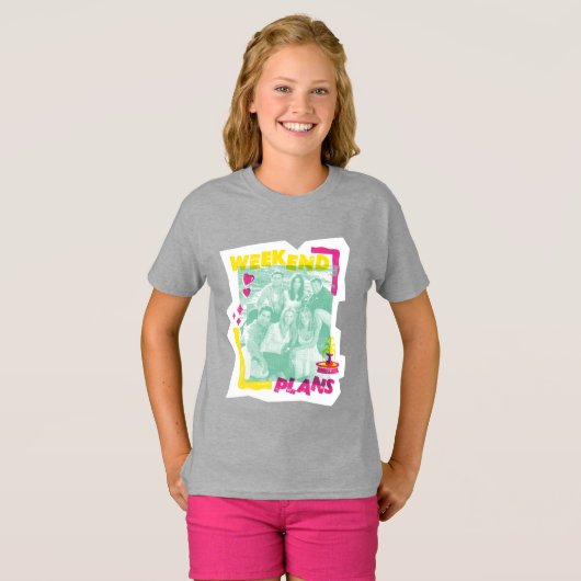 FRIENDS™ | Wochenendpläne T-Shirt (Vorne ganz)