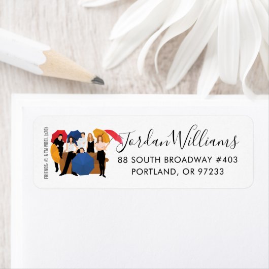 FRIENDS™-Zeichen-Silhouette (Insitu)