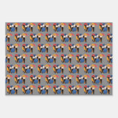 FRIENDS™-Zeichen-Silhouette Geschenkpapier Set (Vorderseite 3)