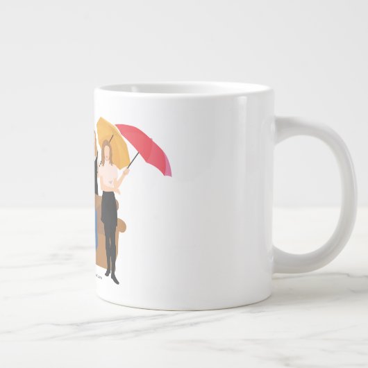 FRIENDS™-Zeichen-Silhouette Jumbo-Tasse (Rechts)