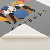 FRIENDS™-Zeichen-Silhouette Sherpadecke (3/4)