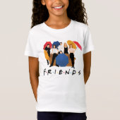 FRIENDS™-Zeichen-Silhouette T-Shirt (Vorderseite)
