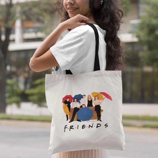 FRIENDS™-Zeichen-Silhouette Tragetasche