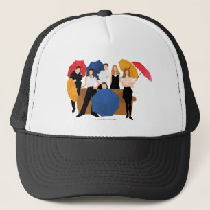 FRIENDS™-Zeichen-Silhouette Truckerkappe