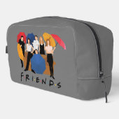 FRIENDS™-Zeichen-Silhouette Waschbeutel (Rechte Ecke)