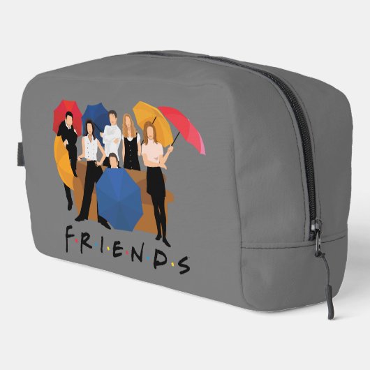 FRIENDS™-Zeichen-Silhouette Waschbeutel (Rechte Ecke)