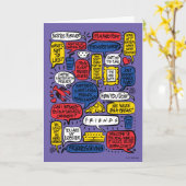 FRIENDS™-Zitate Karte (Gelbe Blume)