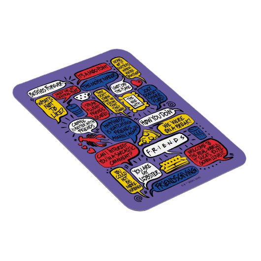 FRIENDS™-Zitate Magnet (Rechte Seite)