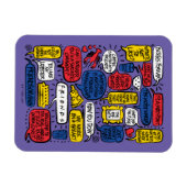 FRIENDS™-Zitate Magnet (Horizontal)