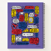 FRIENDS™-Zitate Notizblock (Rückseite)