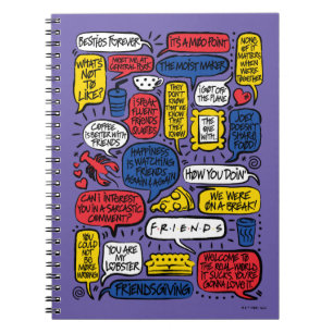 FRIENDS™-Zitate Notizblock