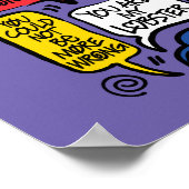 FRIENDS™-Zitate Poster (Ecke)