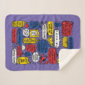 FRIENDS™-Zitate Sherpadecke (Vorderseite (Horizontal))