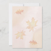 Friendsgivig Erntedank Einladung (Rückseite)