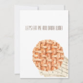 Friendsgiving and Thanksgiving Invitation Card Save The Date (Vorderseite)