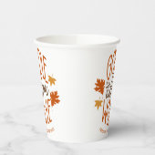 Friendsgiving Dinner Gobble Til You Wobble Pappbecher (Links)