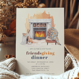 Friendsgiving Give Danke Dinner Einladung