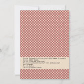 Friendsgiving Halloween Fall Erntedank GRILLEN Einladung (Rückseite)