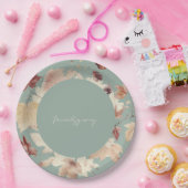 Friendsgiving Herbstlaubs Sage Erntedank Pappteller (Party)