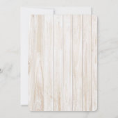 Friendsgiving Holiday Glitzer Wreath Einladung (Rückseite)