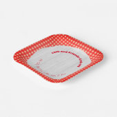 Friendsgiving Potluck Chili Cook Off Erntedank Pappteller (Gewinkelt)