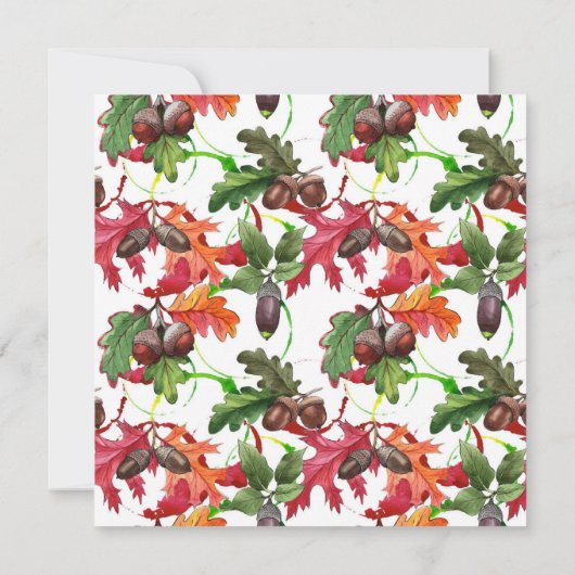 Friendsgiving Potluck Dinner Einladung (Rückseite)