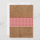 Friendsgiving-Potluck-Party Einladung (Rückseite)