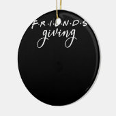 Friendsgiving Squad 2022 Erntedank Freund Keramik Ornament (Links)