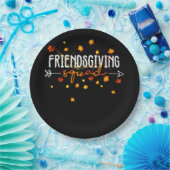 Friendsgiving Squad Erntedank Friendship Friendshi Pappteller (Party)