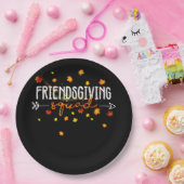 Friendsgiving Squad Erntedank Friendship Friendshi Pappteller (Party)