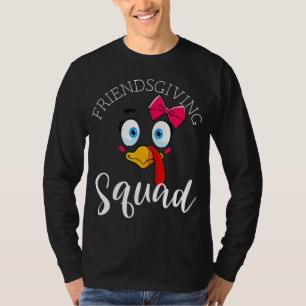 Friendsgiving Squad Gaben Happy Thanksgiving Turke T-Shirt