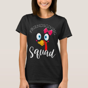 Friendsgiving Squad Gaben Happy Thanksgiving Turke T-Shirt