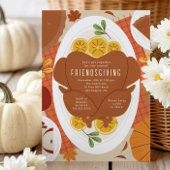 Friendsgiving Turkey Dinner Party Einladung