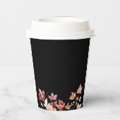 Friendsgiving White Erntedank Pappbecher (Rückseite)