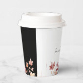 Friendsgiving White Erntedank Pappbecher (Rechts)