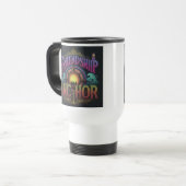 "Friendship Anchor" Reisecoffee Mug. Reisebecher (Vorderseite Links)