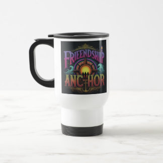 "Friendship Anchor" Reisecoffee Mug. Reisebecher