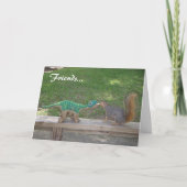 Friendship and nuts karte (Vorderseite)