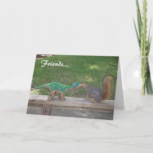 Friendship and nuts karte (Vorderseite)