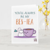 Friendship - Bestie Funny Karte (Gelbe Blume)